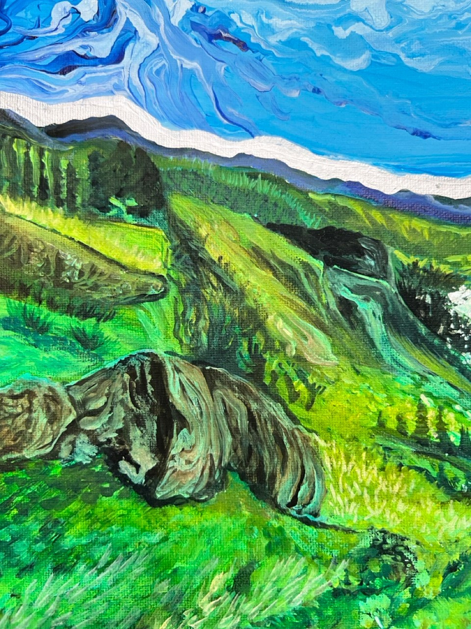 Серия «Места силы». Картины пейзаж