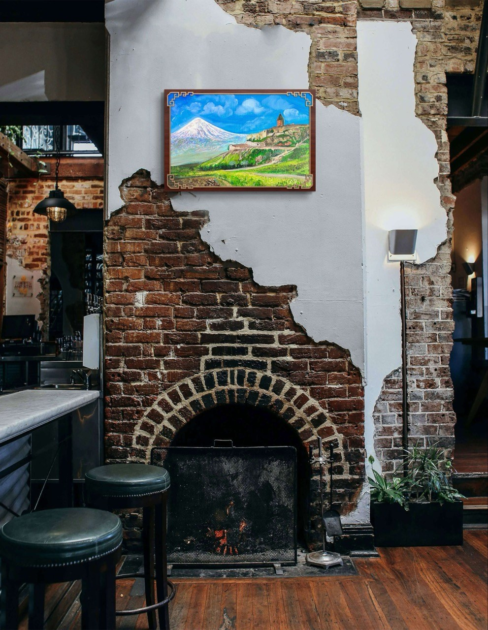 Серия «Места силы». Картины пейзаж