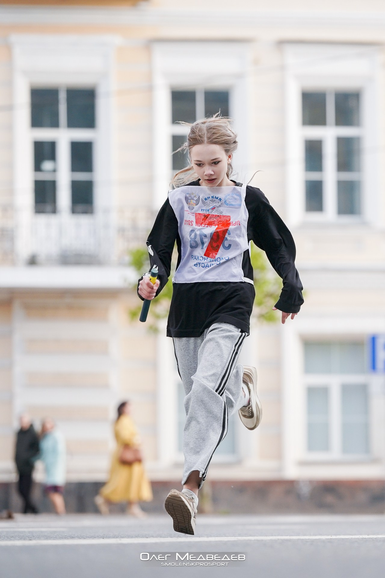 Эстафета Победа 2024 Смоленск. Спортивный фотограф Олег Медведев | prosport67 | Смоленск