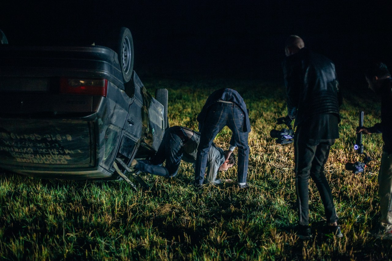 Бэкстейдж съемка рекламы. Фотограф Денис Денисов