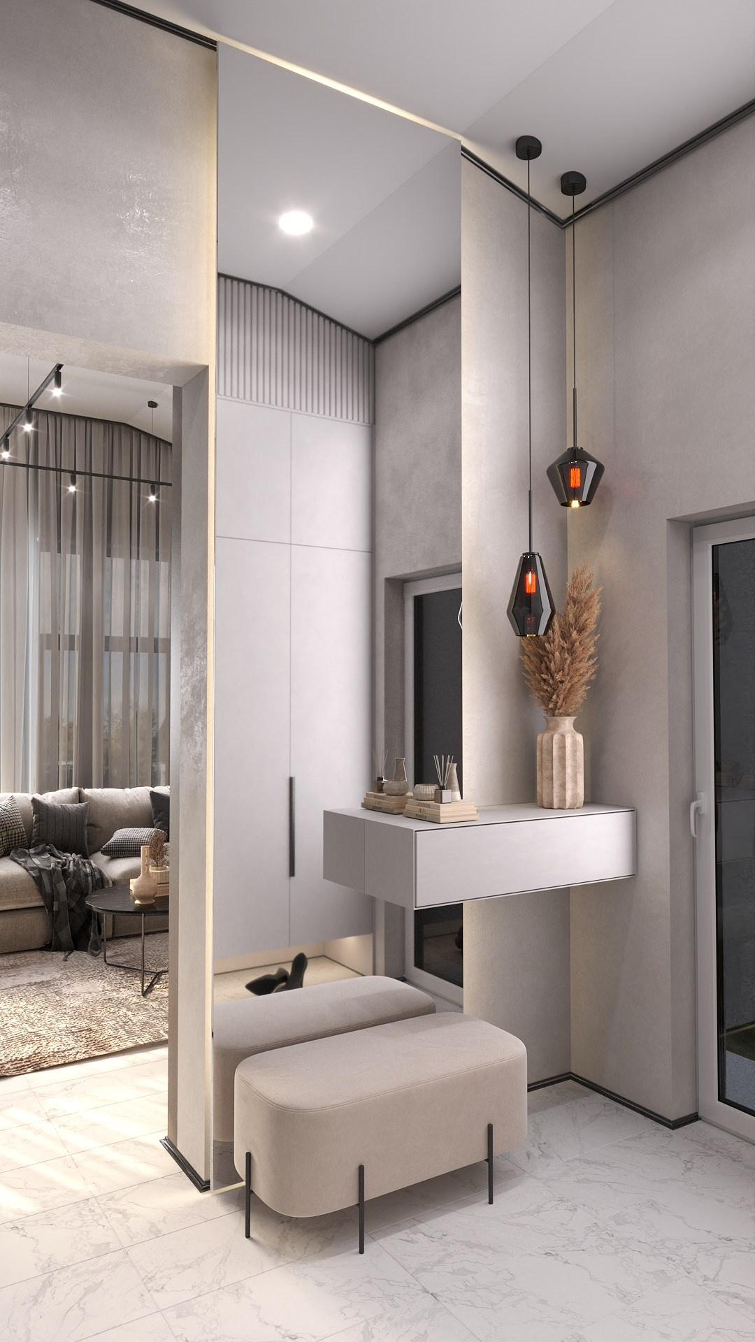 Европейский-2 101 м². БК студия дизайна интерьера