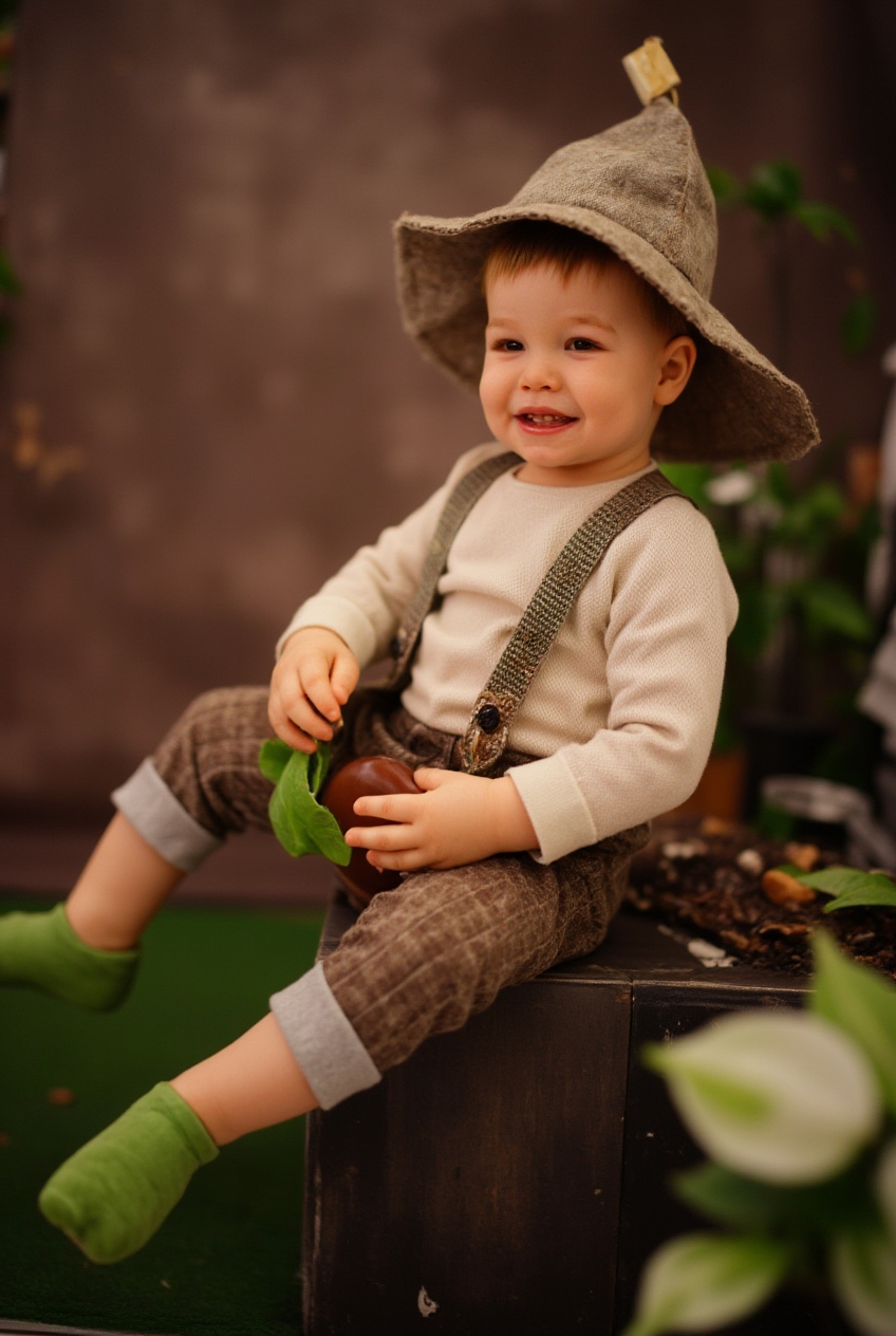 Фотосессия в Сказочном Лесу. Детская Фотостудия ГОДОВАСИКИ в Санкт-Петербурге фотосесия на годик