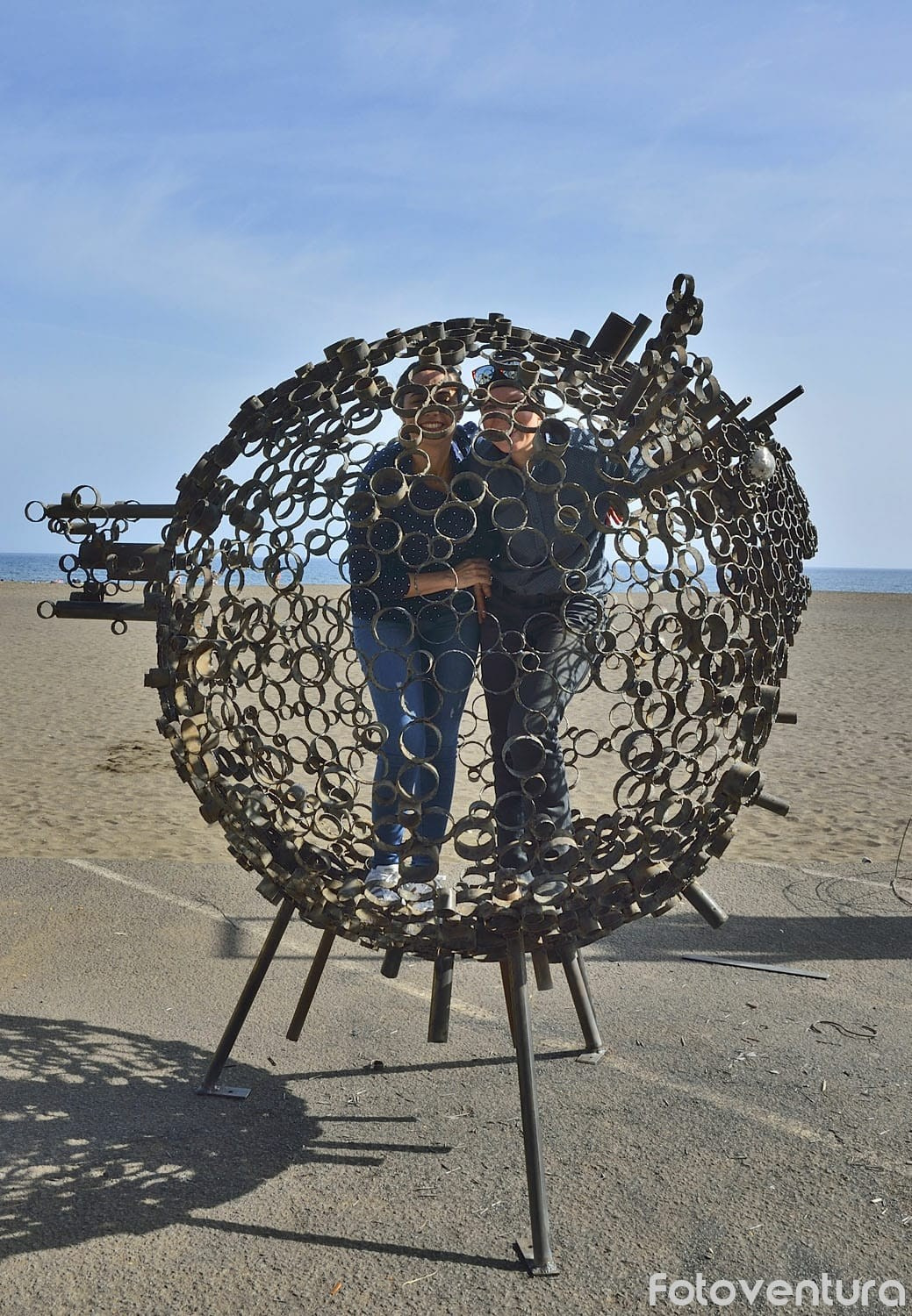Рыба-шар_Испания _Канарские острова_Фуертевентура_ 2019. Художник — скульптор Антонина Фатхуллина