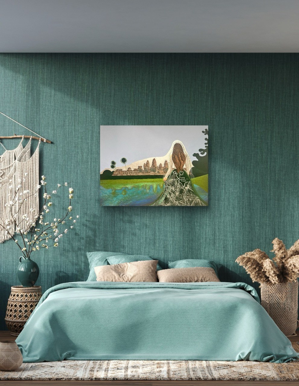 Серия «Волшебница Изумрудного Востока». Картины пейзаж