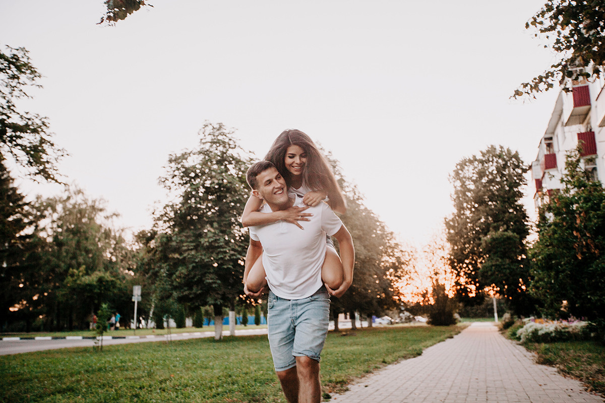 Юля + Леша. Семейный фотограф в Белгороде Аня Никифорова