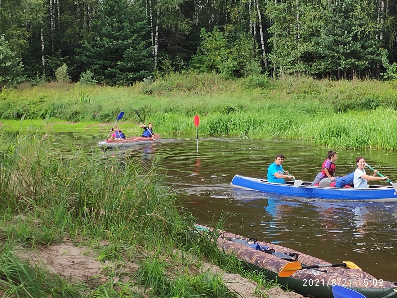 Сплав на байдарках 21.08.21. Галерея Фантим