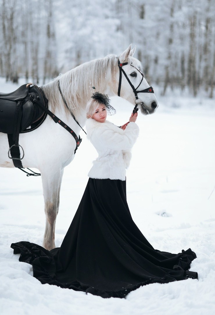 Фотосессия с лошадьми