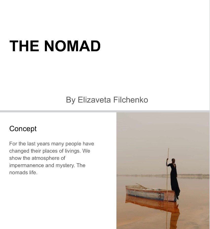 Editorial for Artells Magazine. Elizaveta Filchenko. Fashion-photographer and director