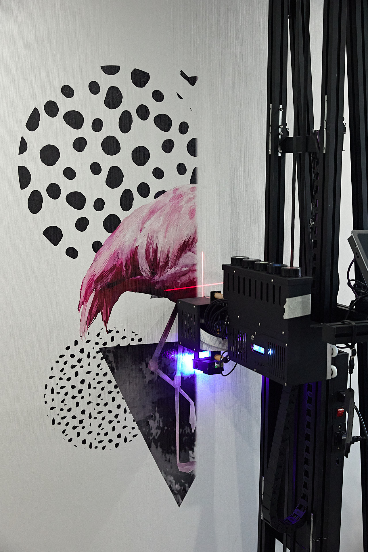 Проект 'Розовый Фламинго': Красота настенной печати | WallDreams. ПЕЧАТЬ НА СТЕНАХ ЕКАТЕРИНБУРГ