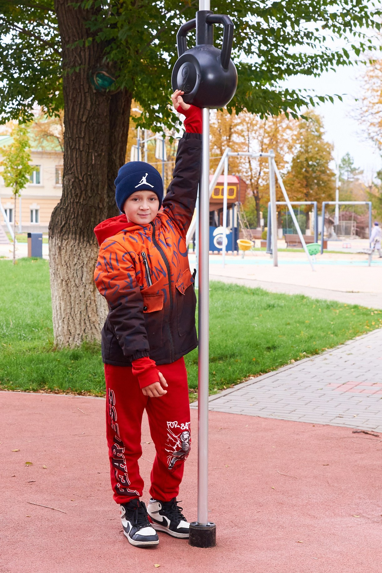 Съёмка в парке осенью. 4 класс. Childrenfoto.ru