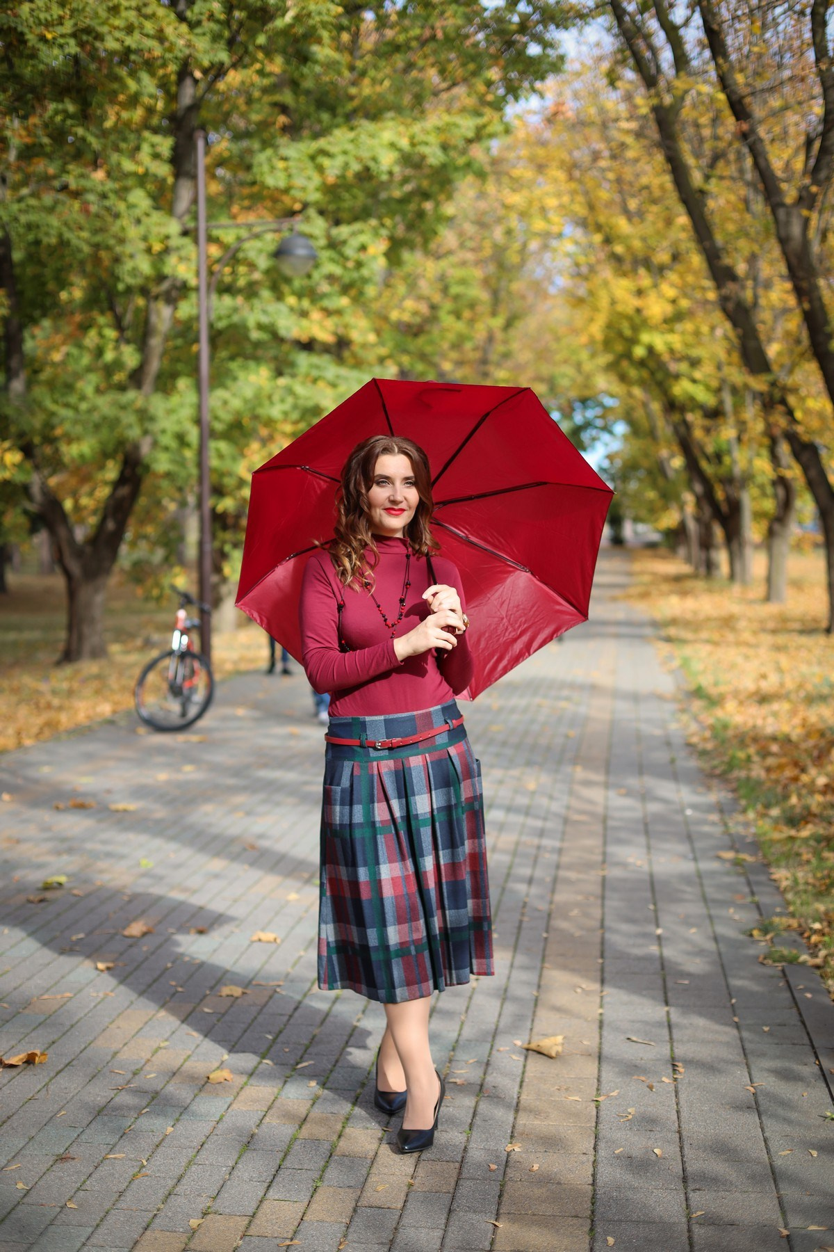 Женская съёмка в парке. Женский, детский, семейный фотограф в Краснодаре Юлия Избенко