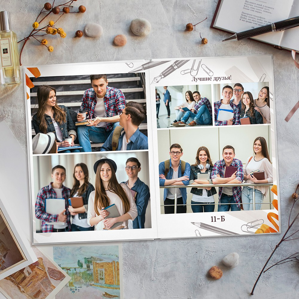 Дизайны Начальная школа. Выпускные альбомы Новороссийск