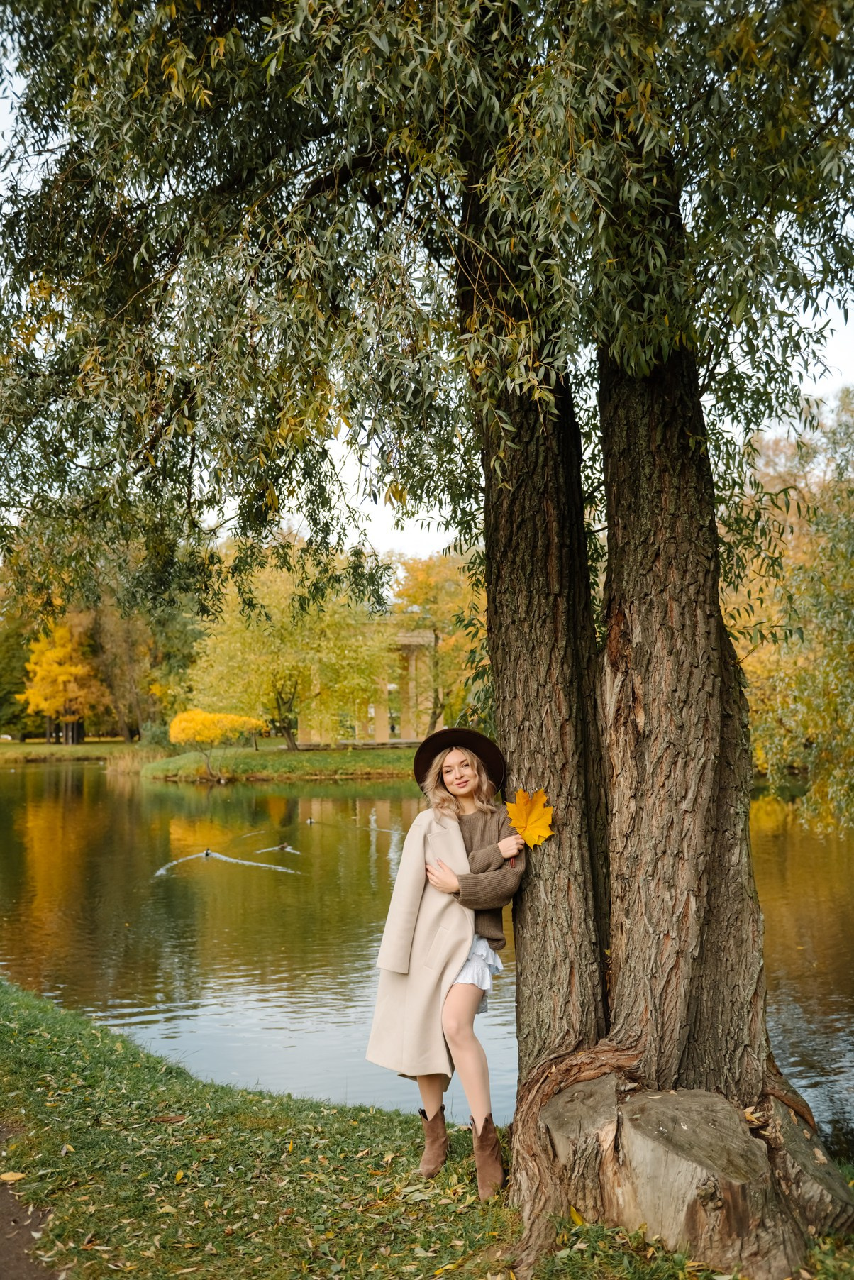 Осенняя фотосессия в Питере парк Екатерингоф. Свадебный и сеейный фотограф в Санкт-Петербурге Елена Худякова