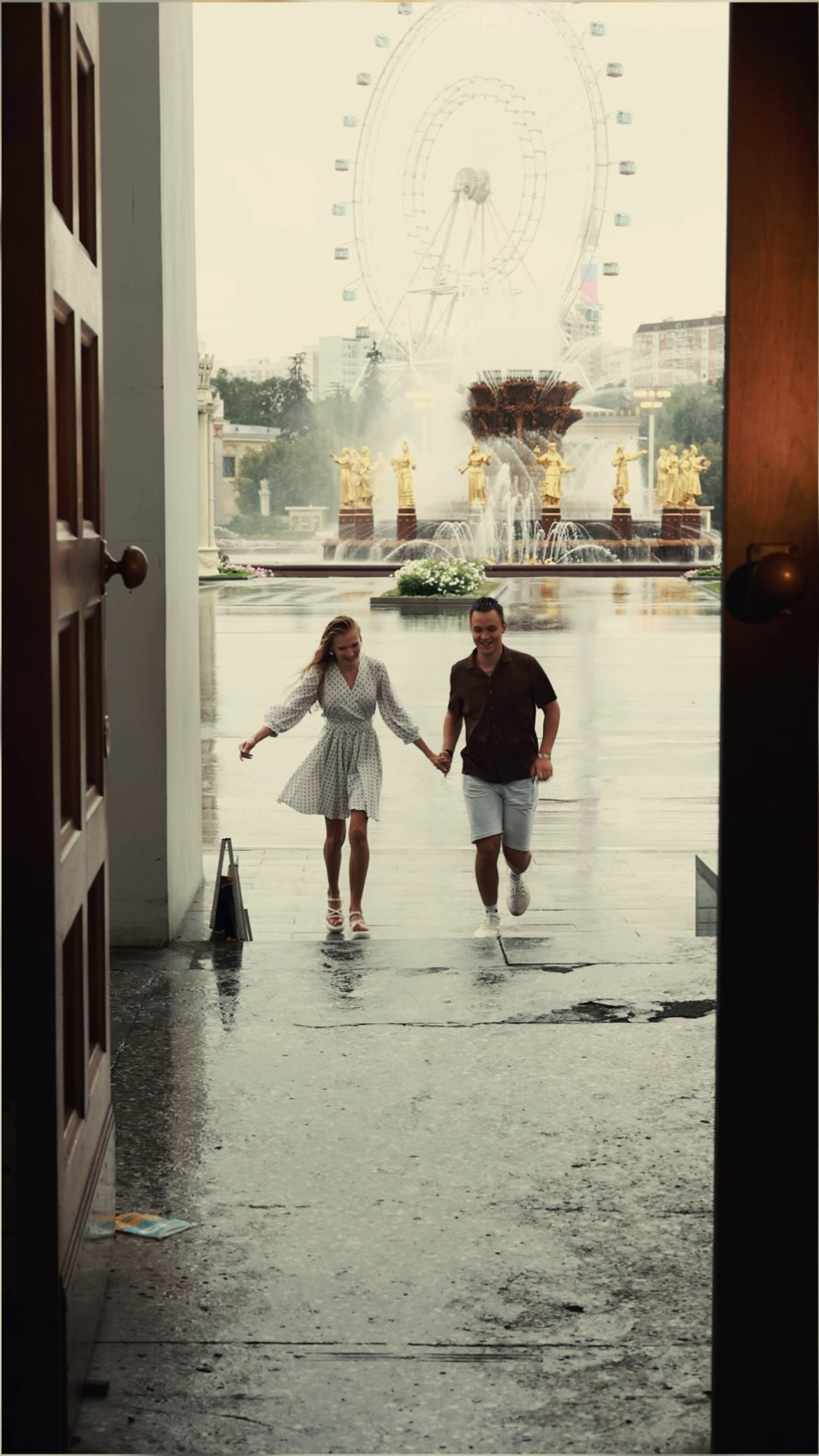 Дождь и любовь. Семейный фотограф, детские, семейные, лав стори съемки в Москве