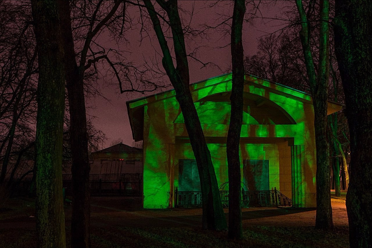 SaintP. night. Фотограф Cyberkyrie