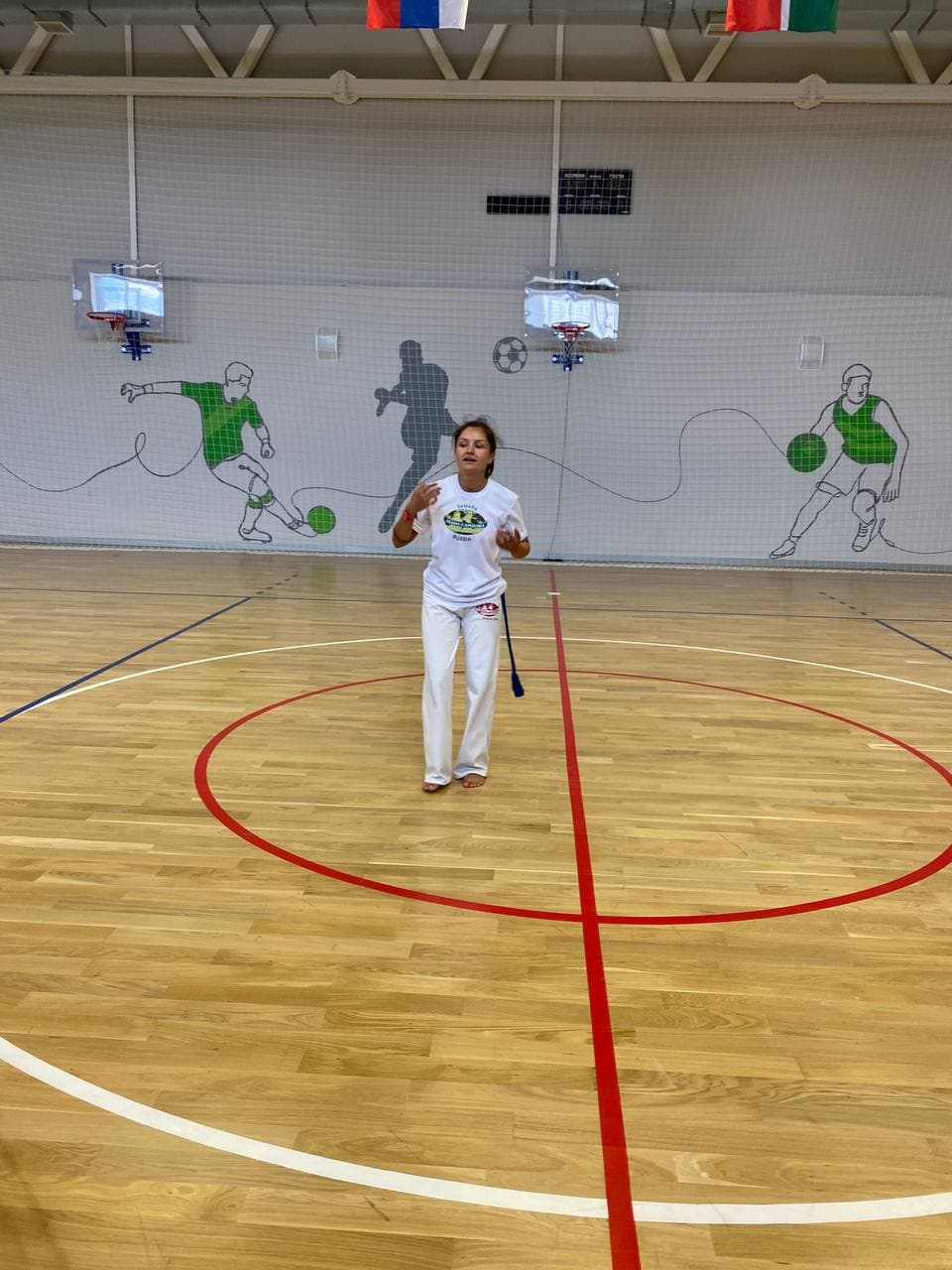 Мастер-классы по капоэйре для учеников многопрофильной 189-й школы в июне 2021 года