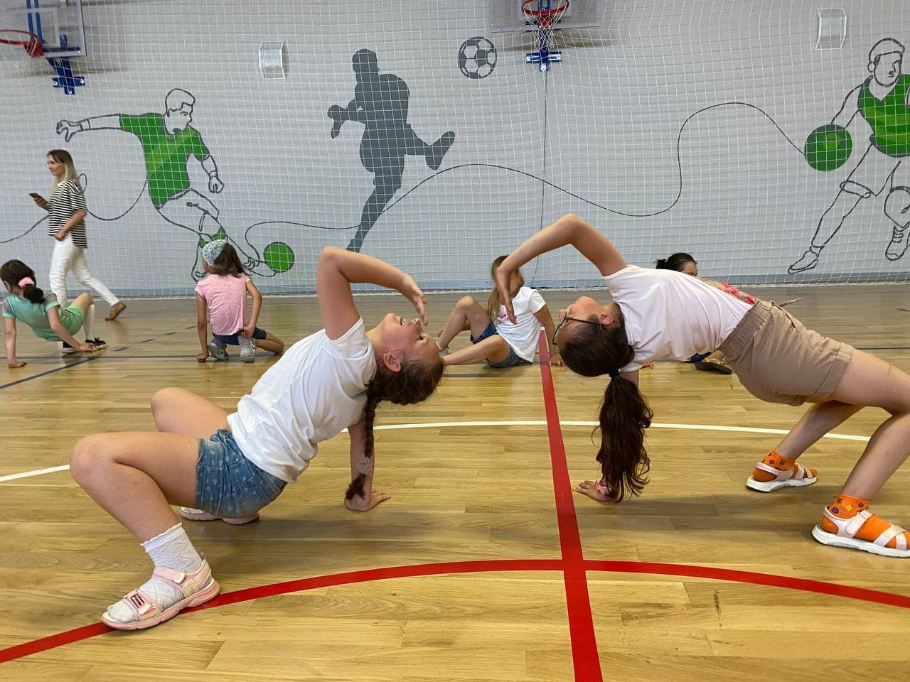 Мастер-классы по капоэйре для учеников многопрофильной 189-й школы в июне 2021 года