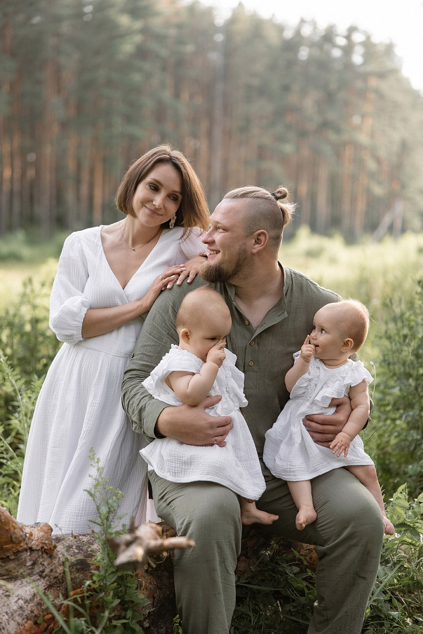 Годик Агата и София. Свадебный и семейный фотограф Москва Екатерина Верижникова