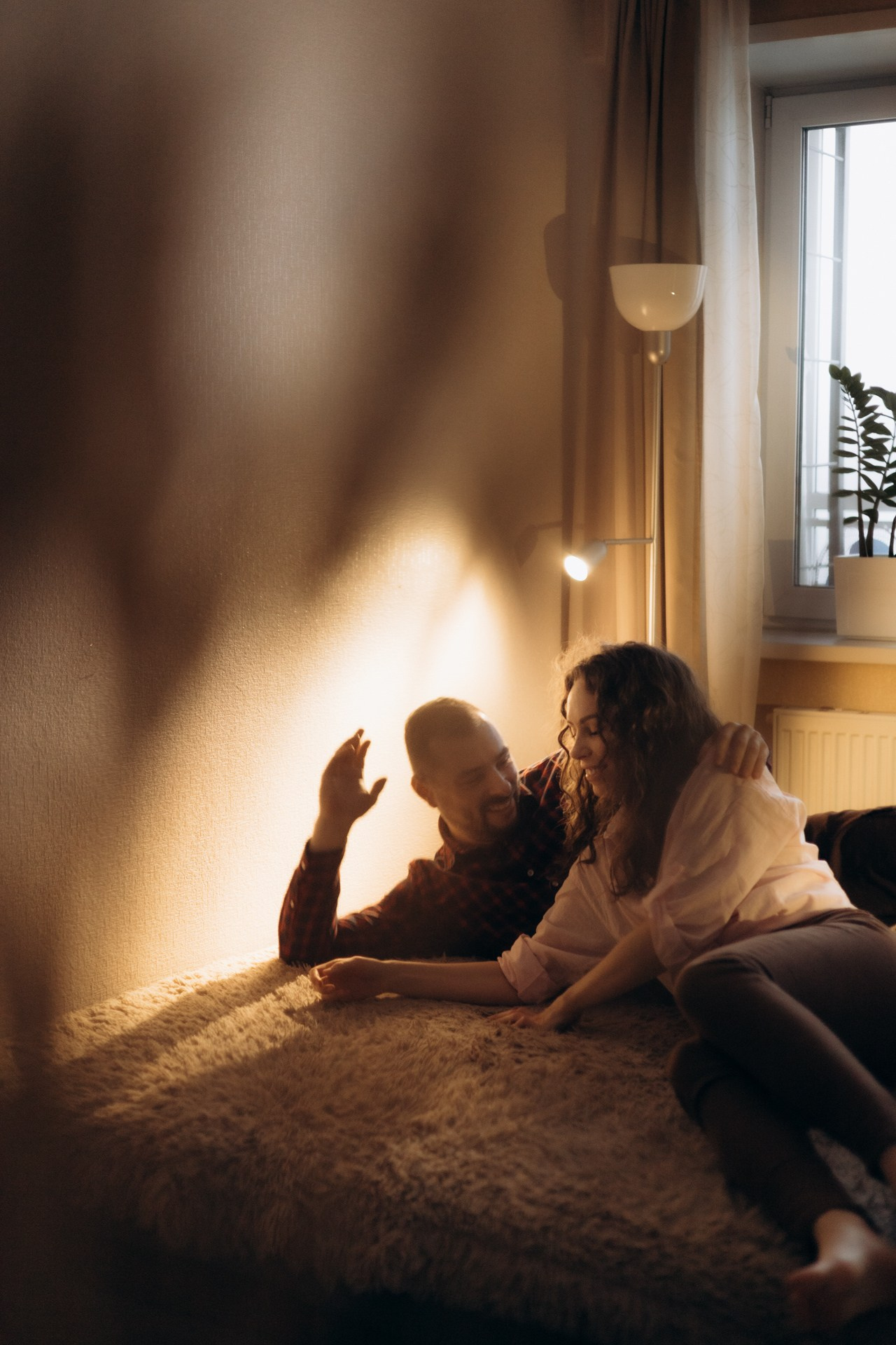 Домашняя фотосессия лавстори. Семейный фотограф в Ижевске Даша Денисова