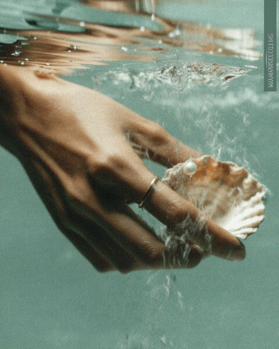 Визуальная концепция с внедрением реального товара для бренда ювелирных украшений. Ekaterina Kiral — Visual Branding & AI Creation