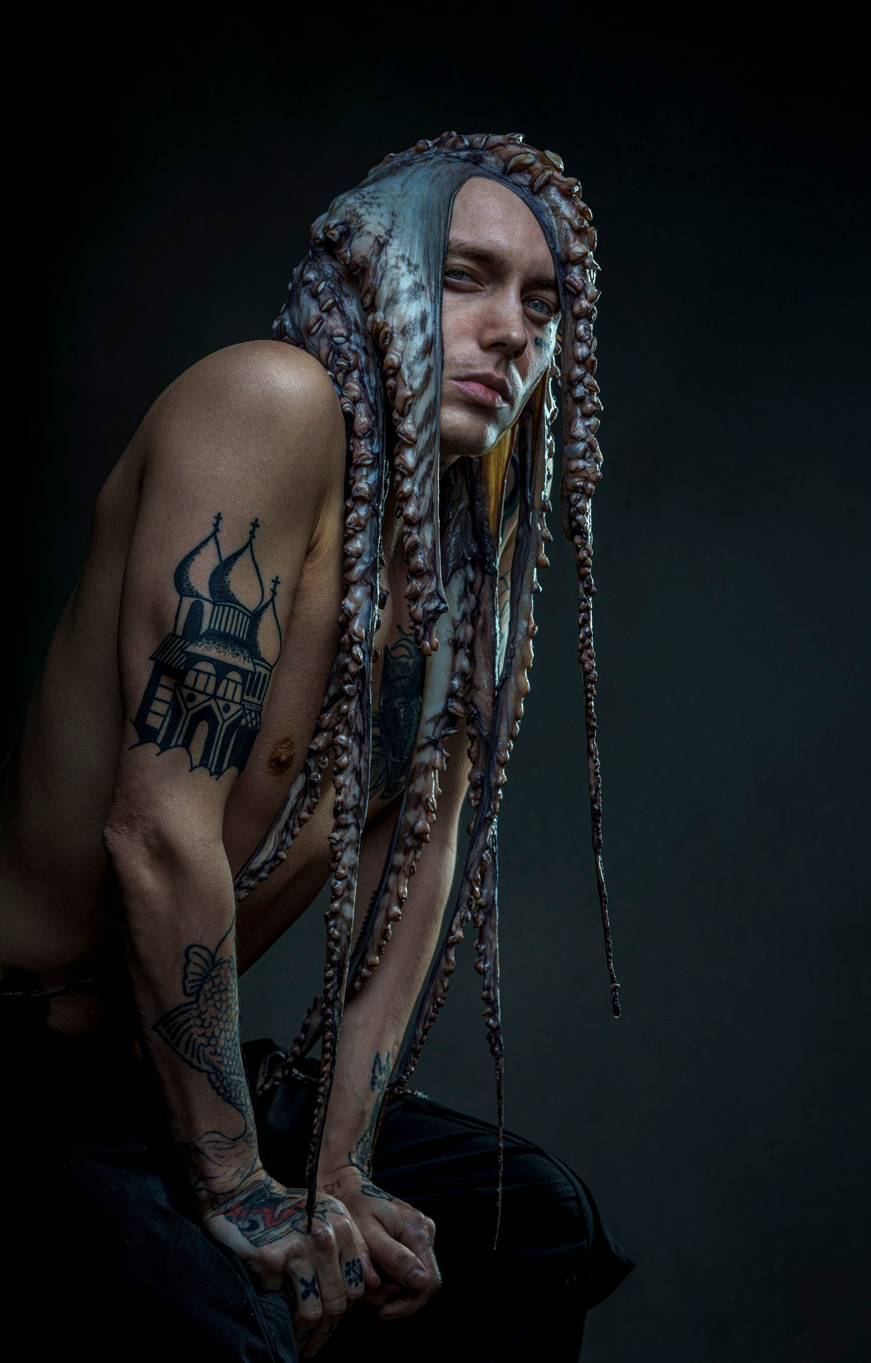 Дима и Осьминог. Фотограф Сергей Танков