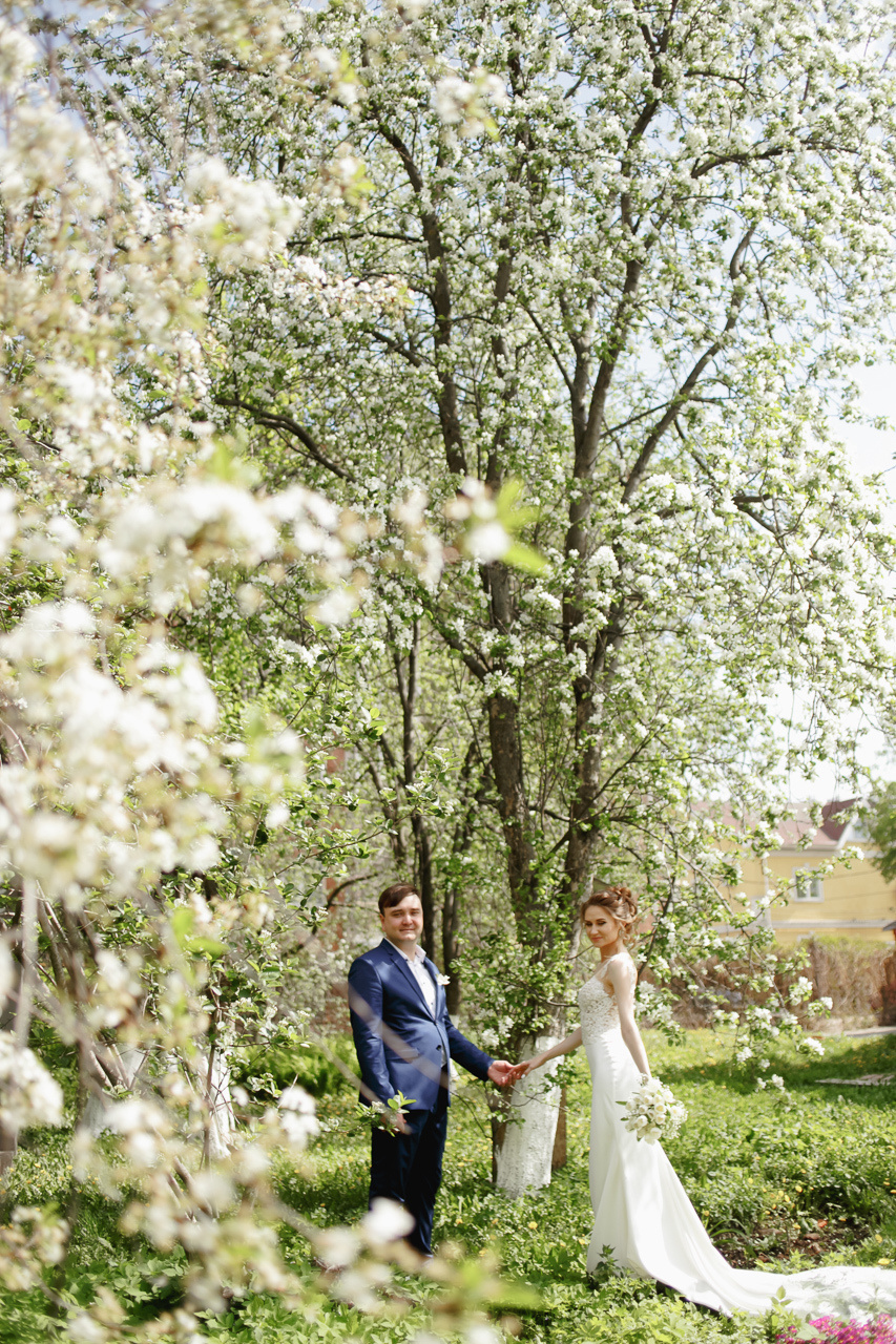 Алена и Борис (прогулка и начало банкета). Семейный и свадебный фотограф в Нижнем Новгороде