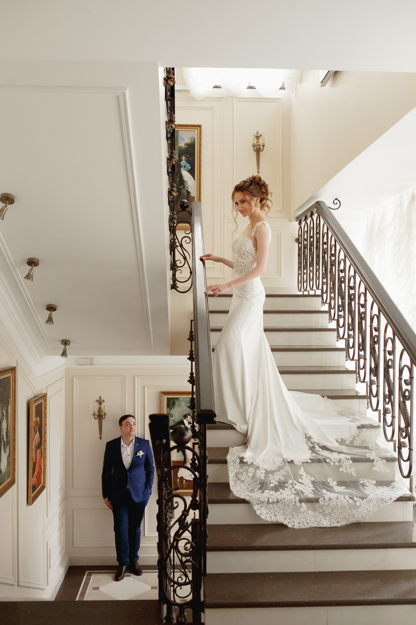 Алена и Борис (прогулка и начало банкета). Семейный и свадебный фотограф в Нижнем Новгороде