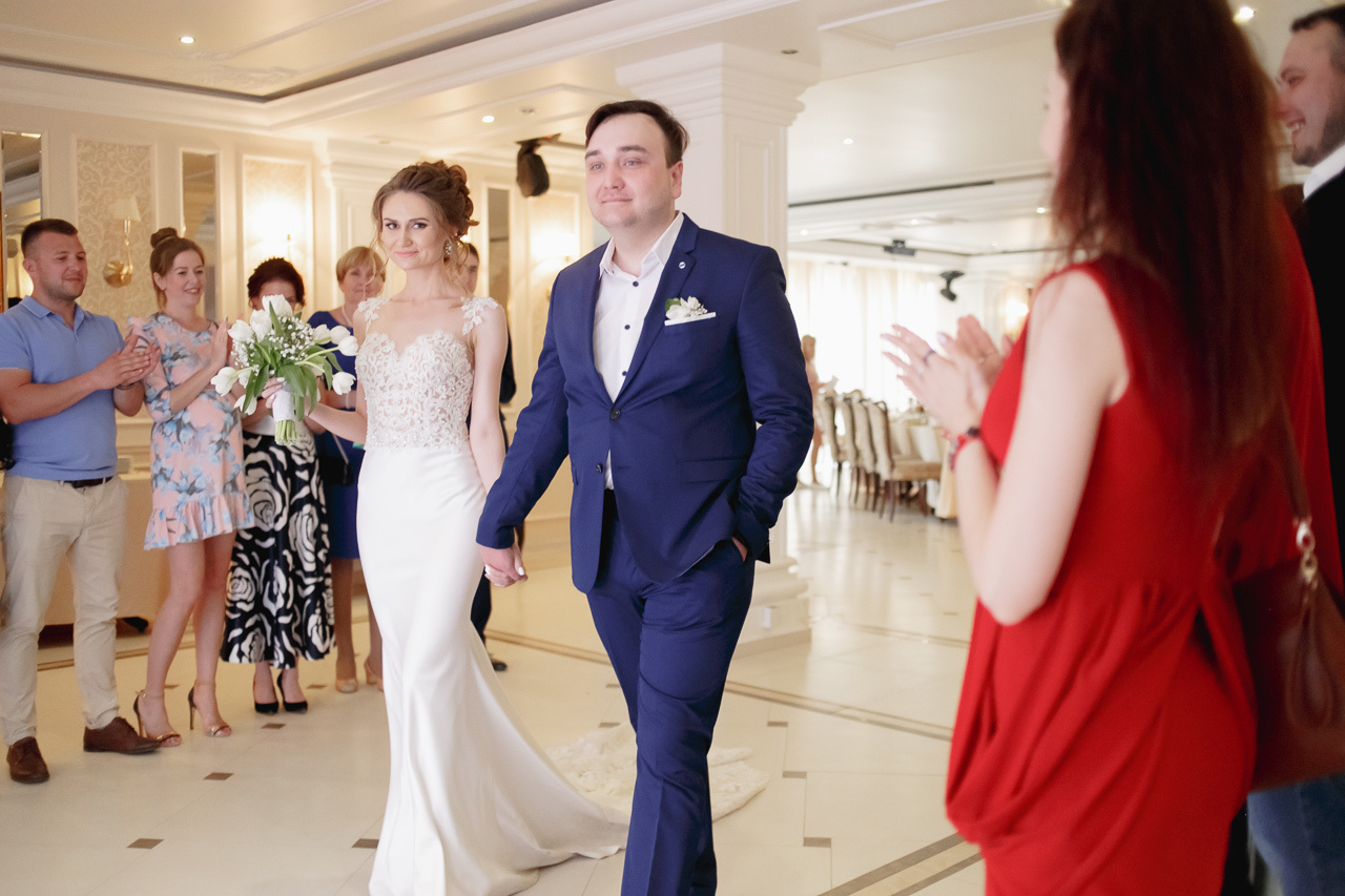 Алена и Борис (прогулка и начало банкета). Семейный и свадебный фотограф в Нижнем Новгороде