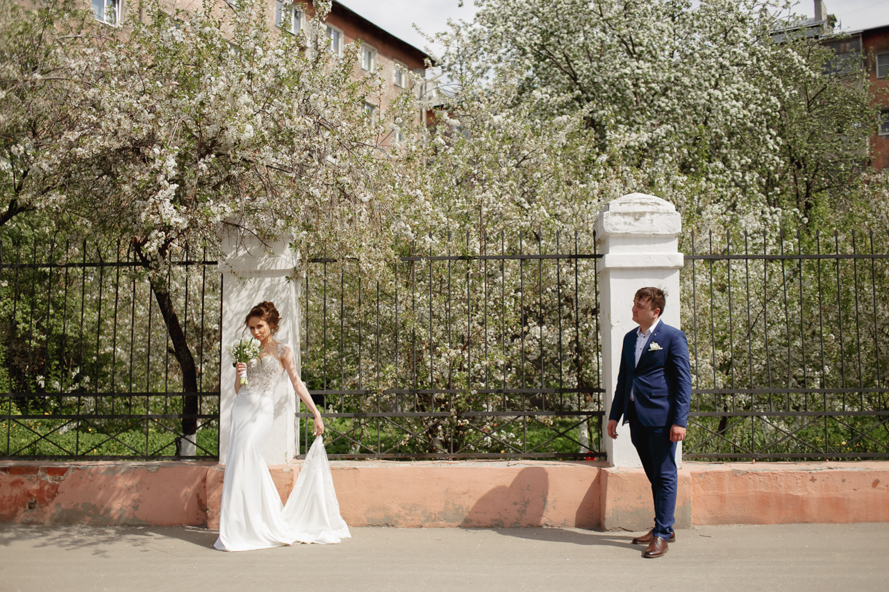 Алена и Борис (прогулка и начало банкета). Семейный и свадебный фотограф в Нижнем Новгороде