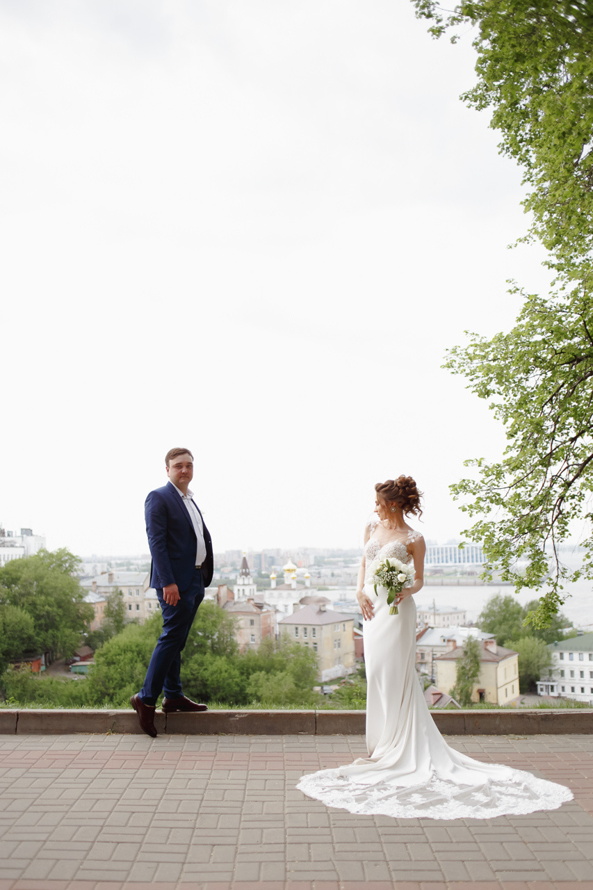 Алена и Борис (прогулка и начало банкета). Семейный и свадебный фотограф в Нижнем Новгороде