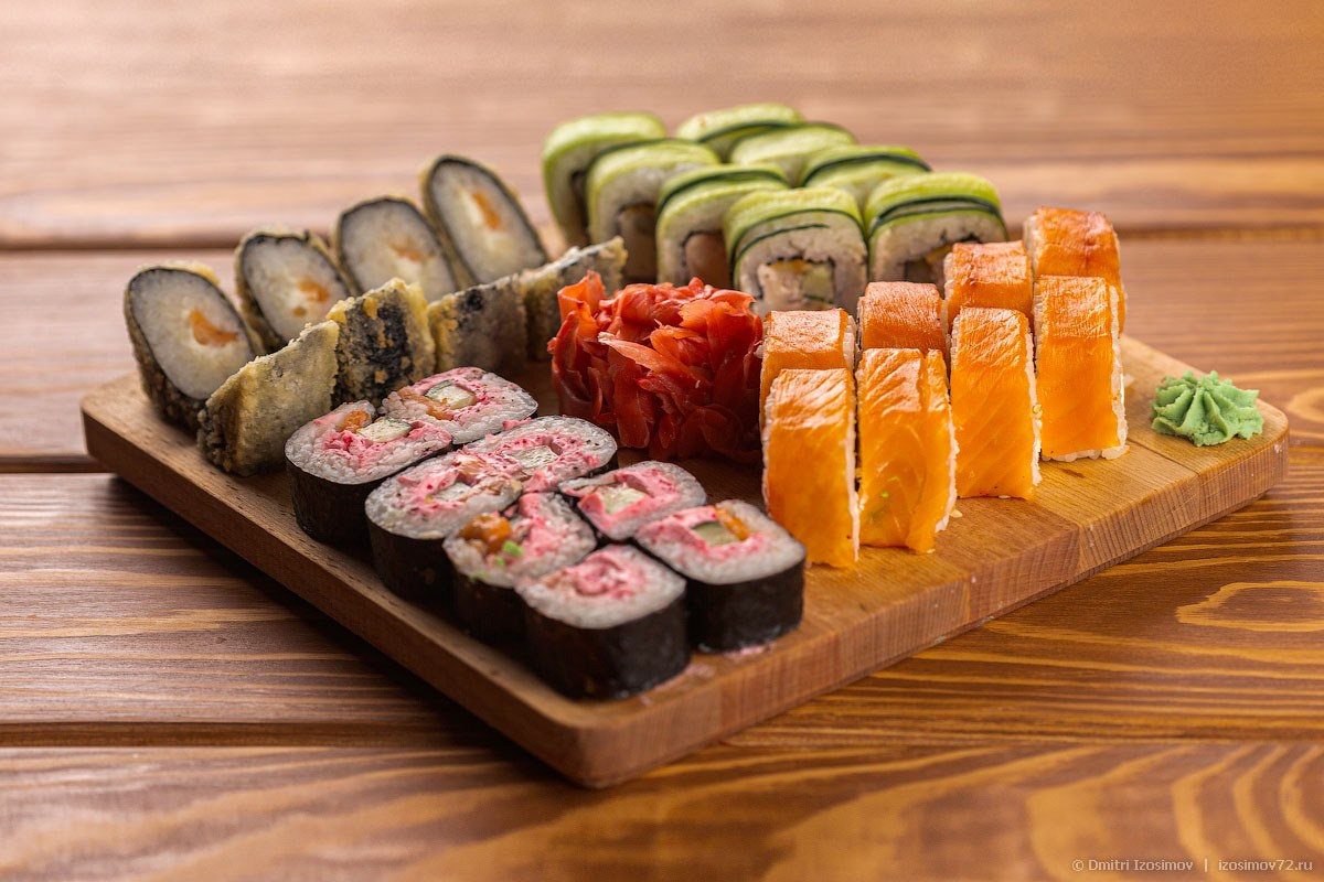 Съёмка блюд для меню