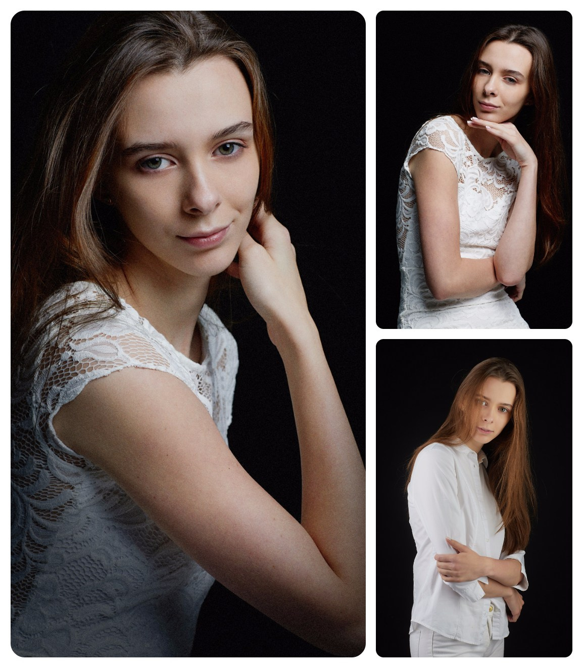 Фотосъемка для модельных и актерских портфолио. Фотограф Полина Завельская