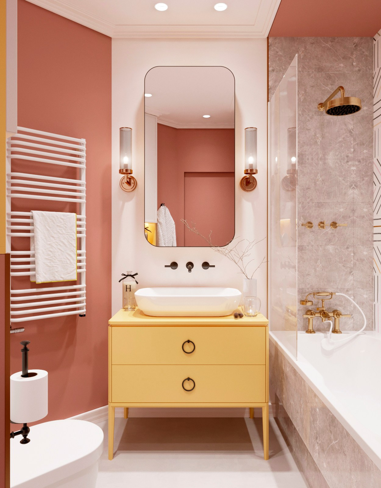 Жилое пространство для девушки в Санкт-Петербурге. Дизайнер интерьера Троилова Арина