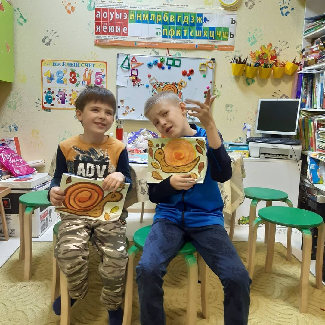 Осенние чудеса: улитки и зверушки