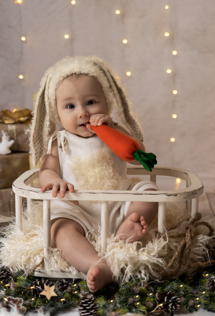 Эмиль 7 месяцев. Семейный и детский фотограф в Комсомольске-на-Амуре Елена Калькаева