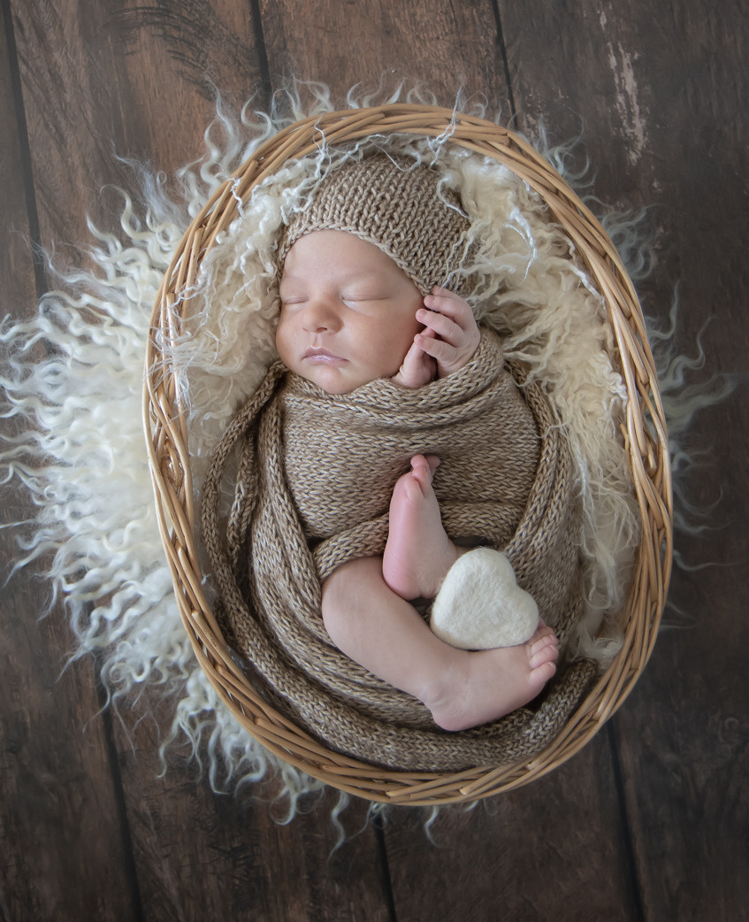 Иван 3 недели. Семейный и детский фотограф в Комсомольске-на-Амуре Елена Калькаева
