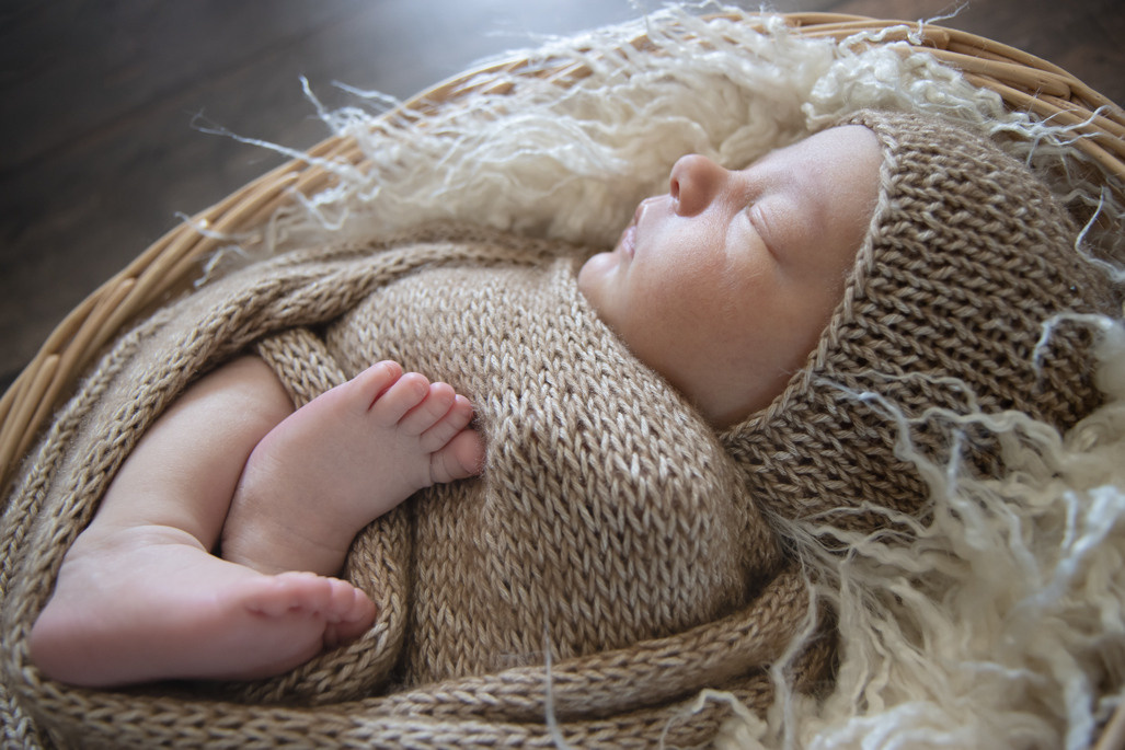 Иван 3 недели. Семейный и детский фотограф в Комсомольске-на-Амуре Елена Калькаева