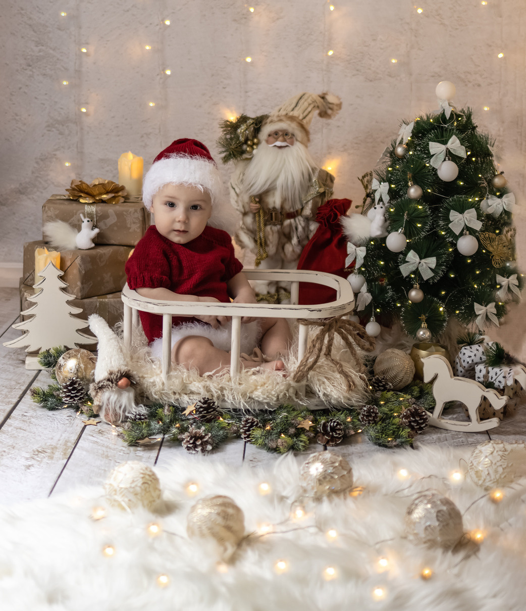 Эмиль 7 месяцев. Семейный и детский фотограф в Комсомольске-на-Амуре Елена Калькаева