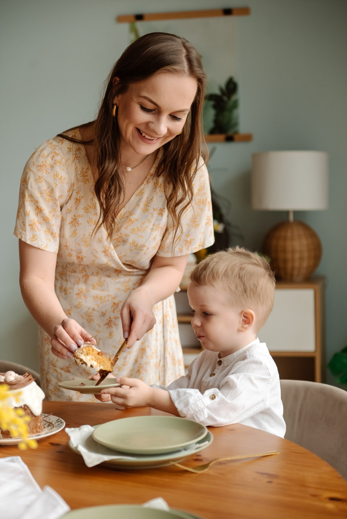 Семейная. Пасха с цыплятами. Свадебный и сеейный фотограф в Санкт-Петербурге Елена Худякова