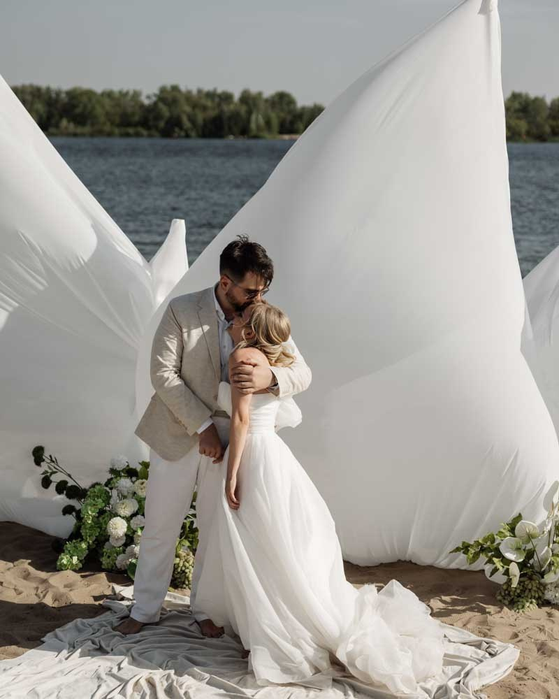 Любовь и ветер. Владимир Киселев — свадебный фотограф в Саратове, Москве и по всему миру