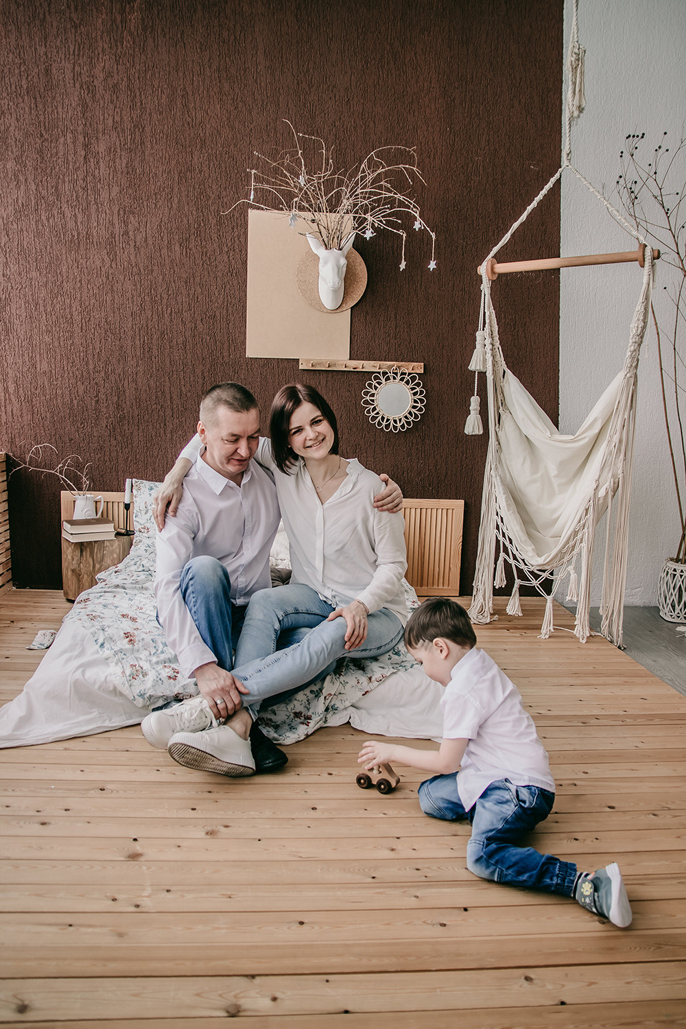 Ярослава, Евгений и их сын Енисей. Фотограф Регина Крикунова г. Красноярск