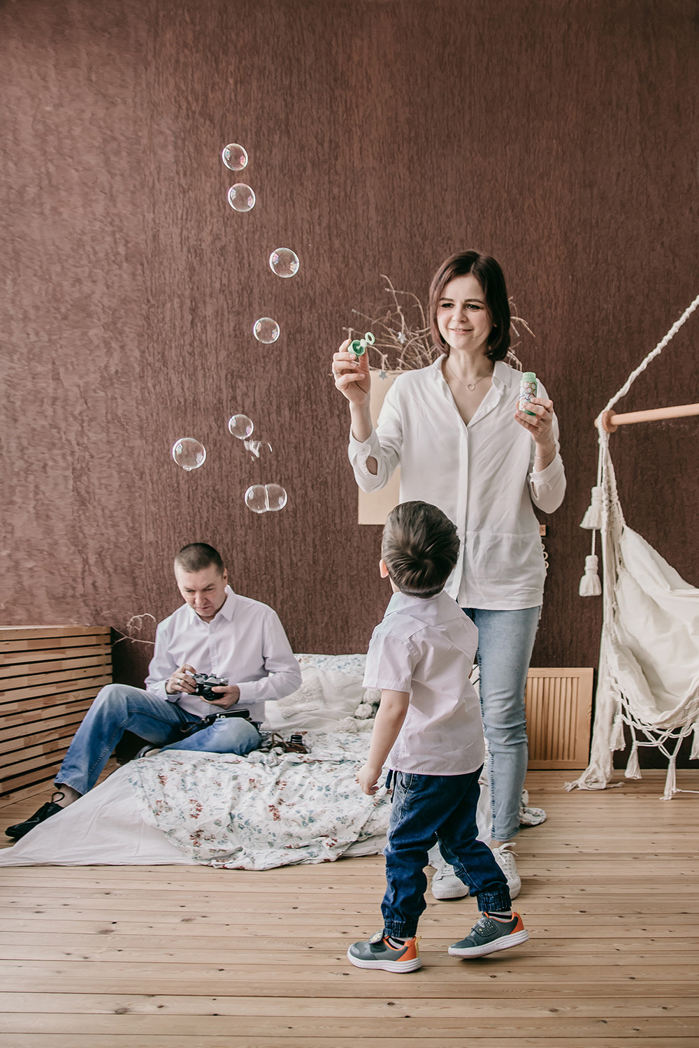 Ярослава, Евгений и их сын Енисей. Фотограф Регина Крикунова г. Красноярск