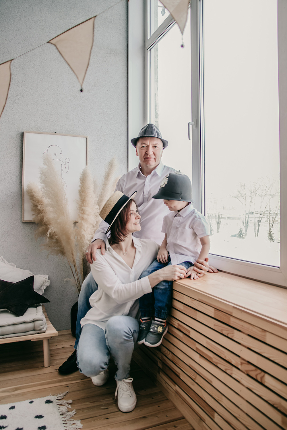 Ярослава, Евгений и их сын Енисей. Фотограф Регина Крикунова г. Красноярск