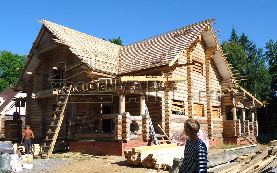 «Щелково» 327 кв. м. Проекты деревянных домов