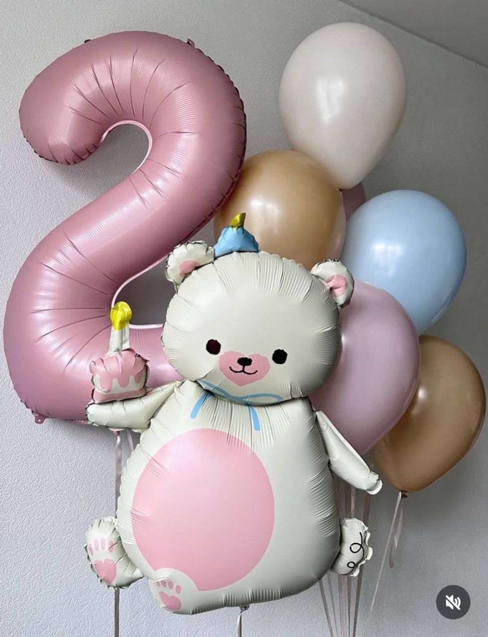 First B-Day. Balloons and decorations in Serbia. Delivery 24/7
