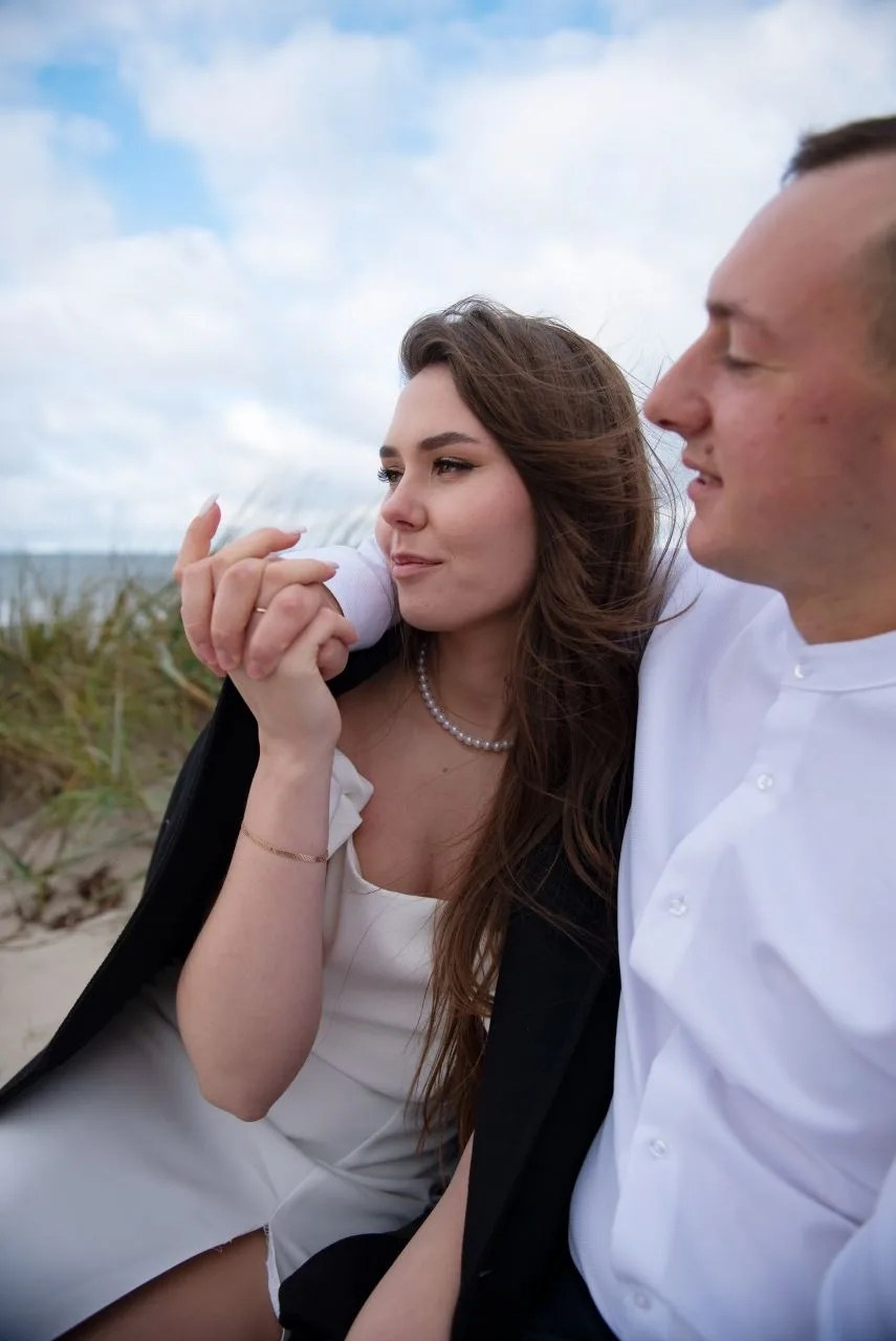 Лавстори на берегу моря. Фотограф Зеленоградск