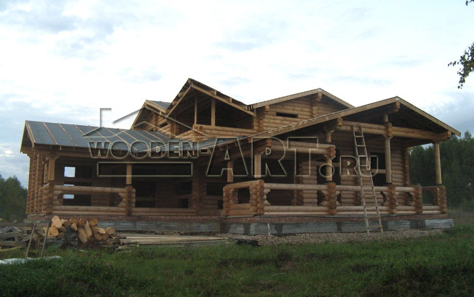 «Съяново» 341 кв. м. Проекты деревянных домов