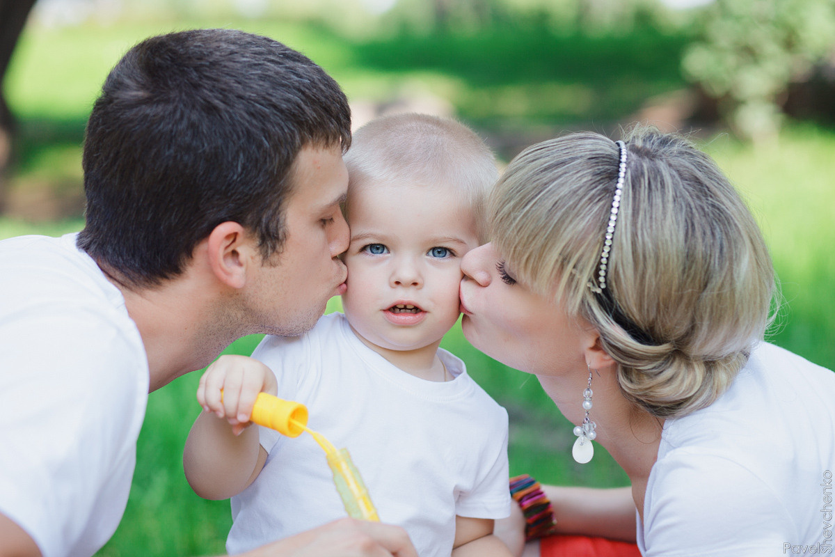 Семья. Фотограф Павел Шевченко