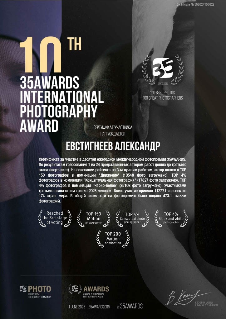 Дипломы. Съемка в студии под ваш запрос, съемки архитектурных объектов — Александр Евстигнеев — фотограф Москва