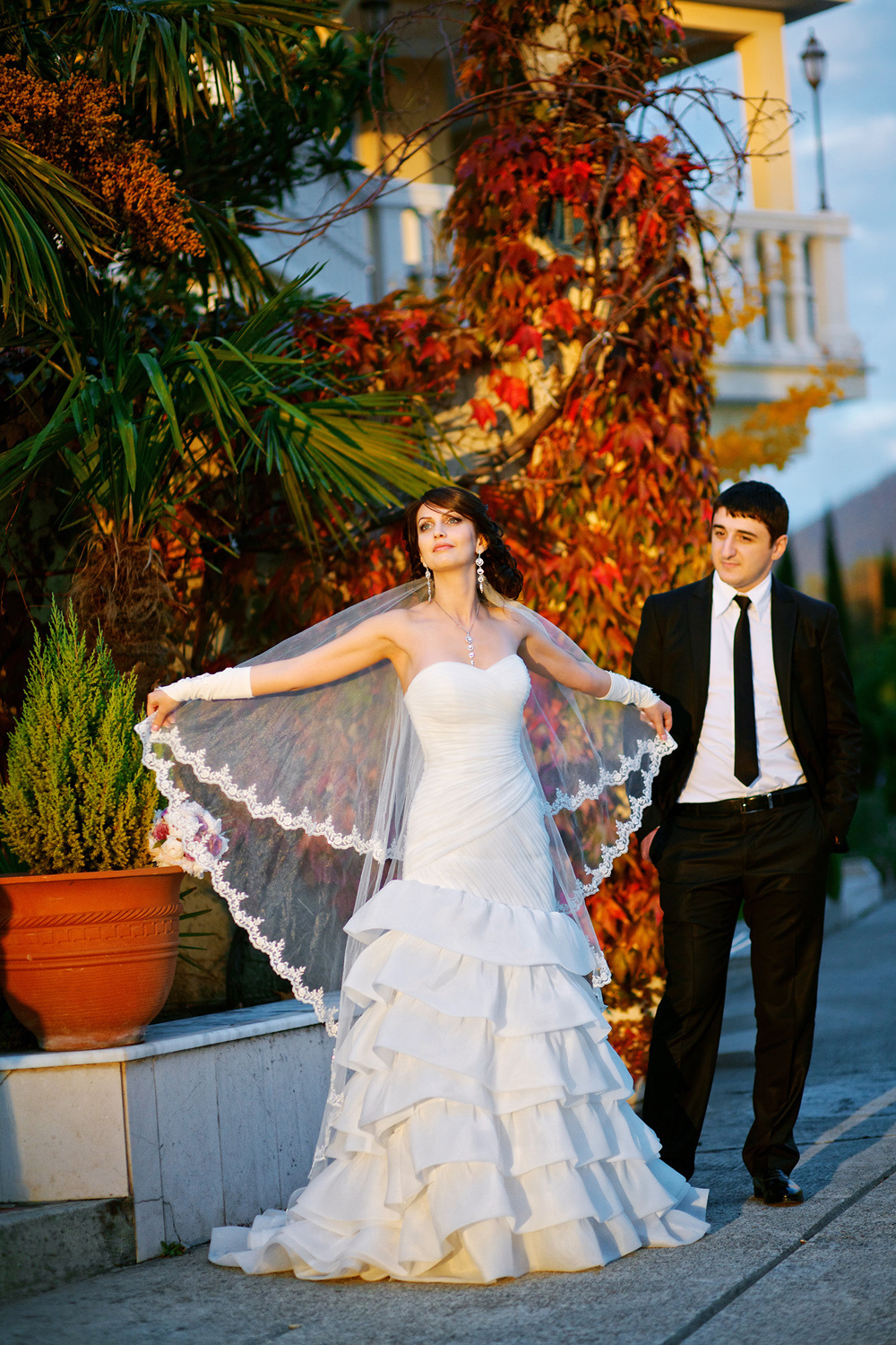 Свадебная фотосессия Георгия и Армине. Профессиональный фотограф в Краснодаре Виталий Васькович